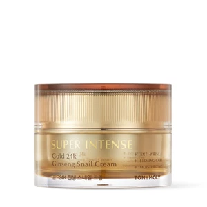 TONYMOLY Super Intense Gold 24K Ginseng Snail Cream 50ml 1.69oz Korea Cosmetics - Picture 1 of 4