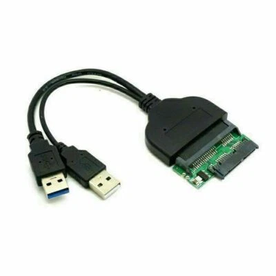 CY USB 3.0 to SATA 22Pin SATA to Micro SATA Adapter for 1.8" 2.5" Hard Disk SATA - Image 1 of 4