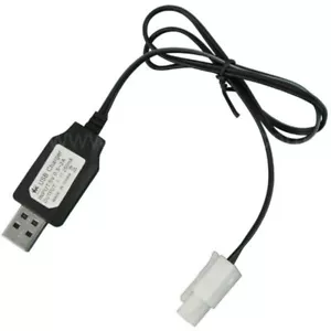 Tamiya Connettore 8.4v NiCd/NiMH Batteria Caricatore USB 250mA RC Auto Barca Serbatoio - Foto 1 di 3