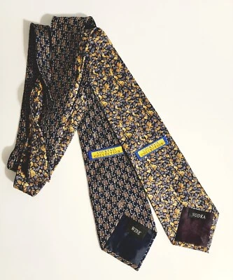 Vintage Stonehenge Cocktail Collection WINE & VODKA 100% Silk Classic Men's Tie - Image 1 of 4