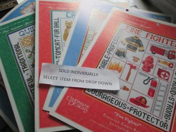 Candamar For Someone Special Sampler Cross Stitch CHART Your Choice Foto 1 de 1