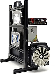 ATX Matx Itx banco di prova PC supporto scheda madre telaio aperto custodia PC banco di prova V - Foto 1 di 7