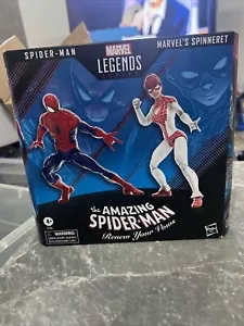 Hasbro Marvel Legends Series Spider-Man and Marvel’s Spinneret 2-Pack New InHand - Picture 1 of 2