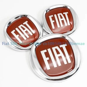 95mm Metal Front Hood Emblem Badge for FIAT Doblo Tipo Panda 500X Ducato - Picture 1 of 9