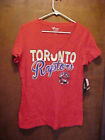 Toronto Raptors Womens Red Tshirt New with Tags Large 4her by Carl Banks 