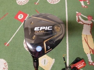 New (LH) Women's Callaway Epic Flash Star 5 Fairway Wood (18*)/ Mamiya Attas 40L - Picture 1 of 8