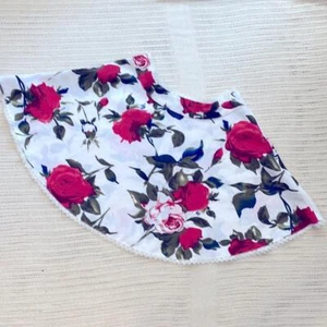 New Charlotte Russe Floral Summer Beautiful Skirt Crochet Edging Girls Size M !! - Picture 1 of 8