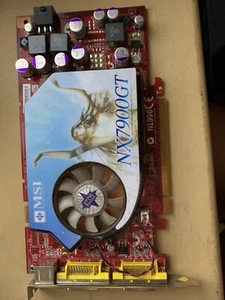 MSI NX7900GT-VT2D256E geforce 7900gt 256mb 256-bit gddr3 pci express - Picture 1 of 3