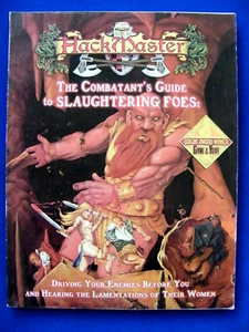 Hackmaster - The Combatants Guide To Slaughtering Foes - VG - Picture 1 of 2