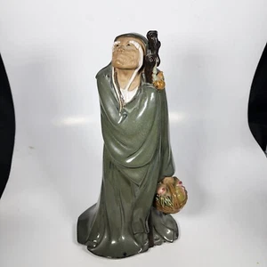 Antike Shiwan Chinesische Mudman Figur Handarbeit Glasierte Keramik - Bild 1 von 13