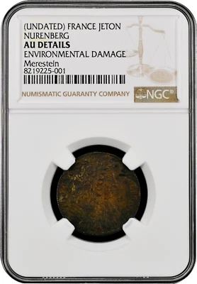 VOC Shipwreck Treasure Coin MERESTEIN | Jeton Nurenberg - Image 1 of 4