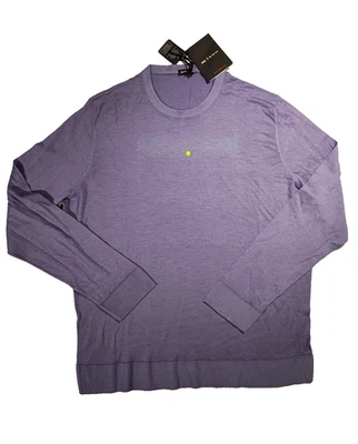 NWT KITON MENS CASHEMRE SILK SWEATER CREW NECK SZ XL / 54  (M2) - Image 1 of 2
