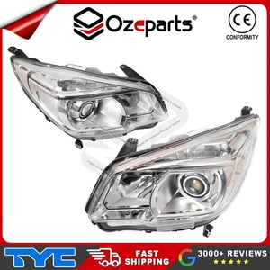 TYC Pair LH+RH Head Light Lamp Projector Type For Holden Colorado 7 Ute RG 12-16 - Picture 1 of 6