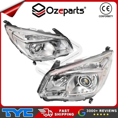 TYC Pair LH+RH Head Light Lamp Projector Type For Holden Colorado 7 Ute RG 12-16 - Image 1 of 4