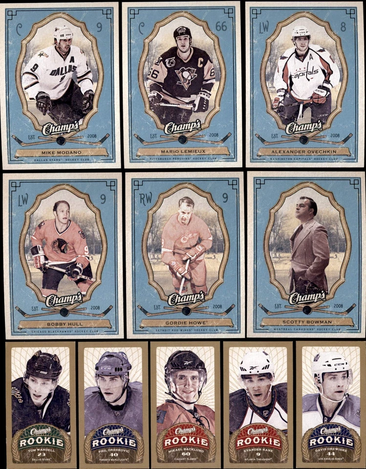 2009-10 Upper Deck Champs Hockey Complete Your Set #1-580 You Pick! - Image 1 of 2