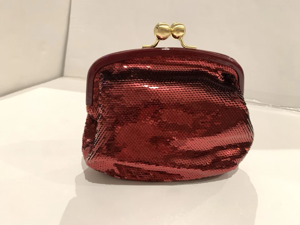 Bolso Coach Coleccionable Edición Limitada Lentejuelas Amapola Marco Kisslock - DE COLECCIÓN Foto 1 de 4