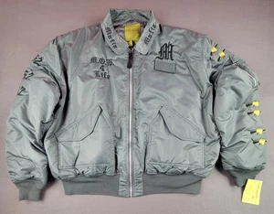 Knox Armory Men's 5XL Gray Flight Jacket Warmth With Lots Of Storage - Picture 1 of 13