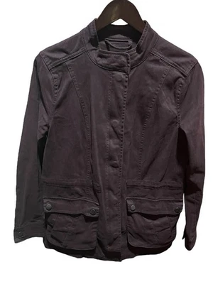 Chaqueta Chadwicks Mujer Talla Mediana Marrón Estilo Carga Abrigo Cremallera Completa A Presión Foto 1 de 4