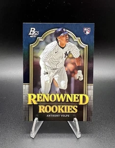 2023 Bowman Platinum Renowned Rookies Anthony Volpe RC New York Yankees Rookie - Picture 1 of 2