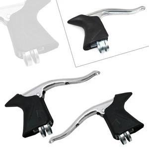 Rennrad/Fixed Gear Fahrrad Drop Bar Bremshebel für 22,2-23,8mm Mountainbike MTB Bike - Bild 1 von 8
