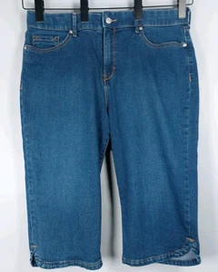 Gloria Vanderbilt Skimmer Capri Jeans Damen 16 Allround Schlankmacher Effekt - Bild 1 von 9