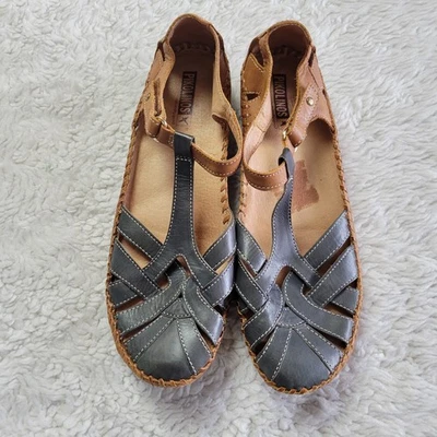 Sandalias Pikolinos Puerto Vallarta para mujer UE 40 / EE. UU. 9,5-10 cuero confort - Imagen 1 de 4