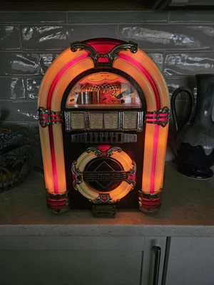 Thomas Collector's Edition Vintage CR-11 Custom Jukebox Radio & Cassette Player - Image 1 of 4
