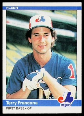 1984 Fleer No275 Терри Франкона - очень хорошее состояние - Изображение 1 из 2