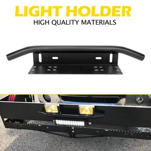 BLACK License Plate Bracket Mount Bracket LED Work Light Holder OffRoad 23inch - Picture 1 of 18