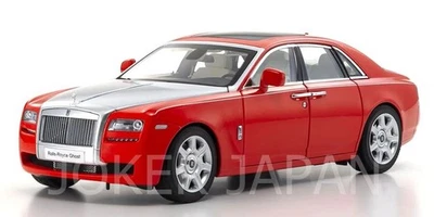 KYOSHO ORIGINAL 1/18 Rolls-Royce Ghost (rosso/argento) KS08802RS JDM - Immagine 1 di 4