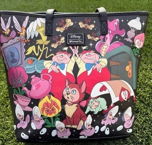 Bolso de Mano Loungefly Disney Alicia en el País de las Maravillas Cuero Sintético LEER - Imagen 1 de 12