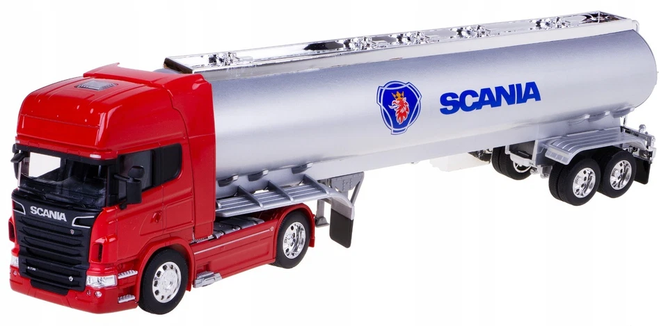 WELLY  TRANSPORTER 1:32 DIE CAST CAMION SCANIA V8 R730 CON CISTERNA  ART  32672 - Immagine 1 di 2