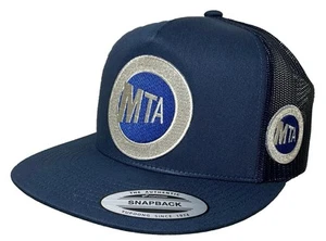 SOMBRERO MTA AZUL MARINO MALLA SNAPBACK NEW YORK CITY TRANSIT - Imagen 1 de 4