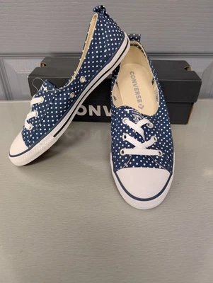 Chuck Taylor Converse All Stars Ballet Lace Slip navy/weiß/weiß Gr. 5,5 - Bild 1 von 4