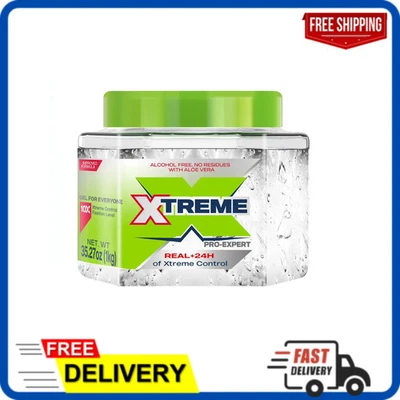 Tarro transparente de gel para cabello Xtreme Professional Extreme Hold, 35 oz Foto 1 de 4