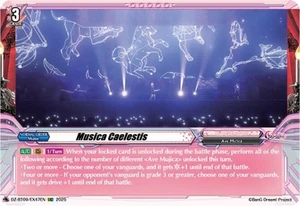 x1 Musica Caelestis - DZ-BT09/EX47EN - EXS CFV M/NM - Bild 1 von 1