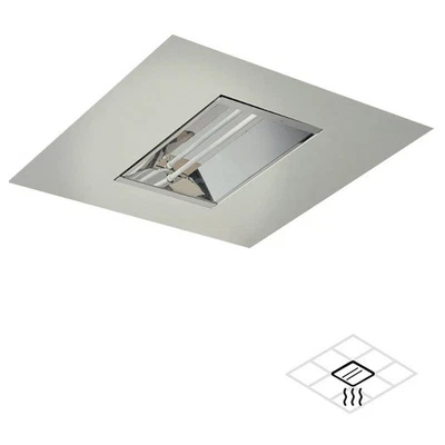 GH TQ 400 Infrarossi per Ufficio - Termo Quadrotto CONTROSOFFITTO - Immagine 1 di 2