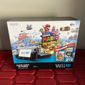 BOX ONLY - (NO CONSOLE) - Nintendo Wii U Super Mario 3D World Edition - Picture 1 of 8