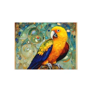 Parrot Ceramic Tile Art 8x6 Inches Backsplash Home Decor - Picture 1 of 6