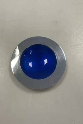 Bandeja Georg Jensen Plata de Ley (Esmalte Azul) Nº 1080 Foto 1 de 4