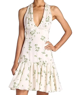 Giambattista Valli Spring 2024 Lucky Love Floral Bow Cocktail Dress US 4 6 IT 42 - Image 1 of 4