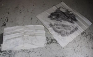 A19/ 2x Entw. Zeichnung Fahne - Liederkranz Reichenbach u. Rechberg 1950er /S13 - Bild 1 von 14