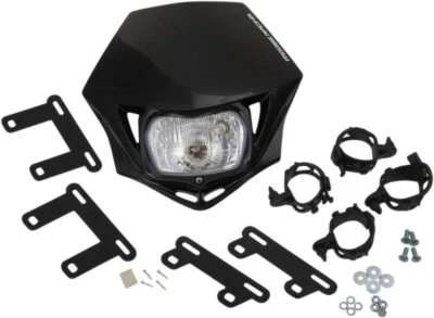Kit de faros Moose Racing universal negro MMX para ATV / todoterreno 2001-2124 Foto 1 de 2