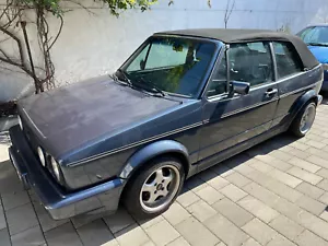 VW Golf 1, Cabrio, BJ 1989 Oldtimer, COOLE KARRE - Bild 1 von 13