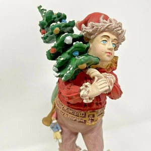 Signed Duncan Royale Santa Series PIXIE 10" Figurine #9653/10,000 Christmas Elf - Picture 1 of 11