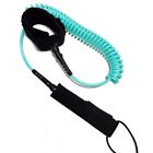 10FT Surf Coiled Leash Surfboard Spring Rope Surfing Foot Rope Surfboard Le9713