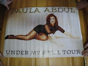 Paula Abdul Poster Vintage Sexy Under My Spell Tour