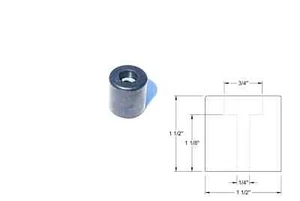 Large Rubber Bumper / Rubber Feet - 1-1/2" Diameter * 1-1/2" Height - Picture 1 of 1