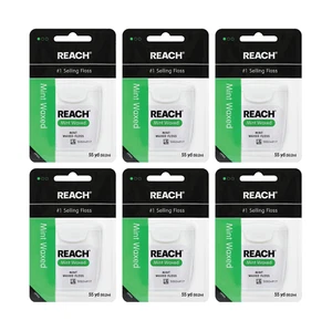 Waxed Dental Floss, Mint, Plaque Remover for Teeth, Shred Resistant, Floss Slide - Picture 1 of 12