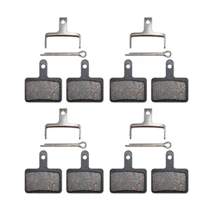 4 Pairs MTB Cycling Brake Pads For Shimano M375 M395 M486 M485 M475 M416 M446 - Picture 1 of 9